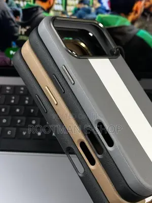 Leather Texture Design With Magsafe Back Case for iPhone 17 Pro Max