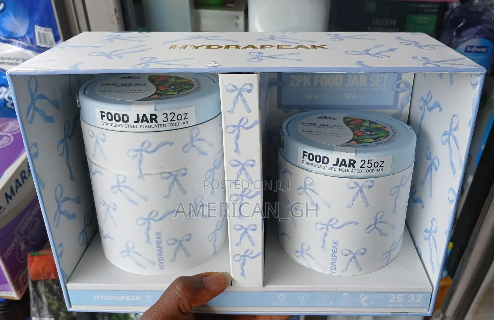 Hydrapeak Food Jar, 32oz and 25oz(10hrs Hot)