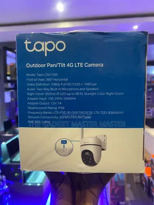 Tapo C501gw Outdoor Pan/Tilt 4g Lte Security Camera