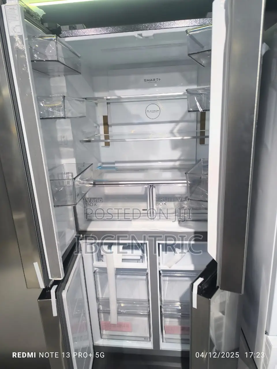 Midea 474ltrs 4 Doors French Door