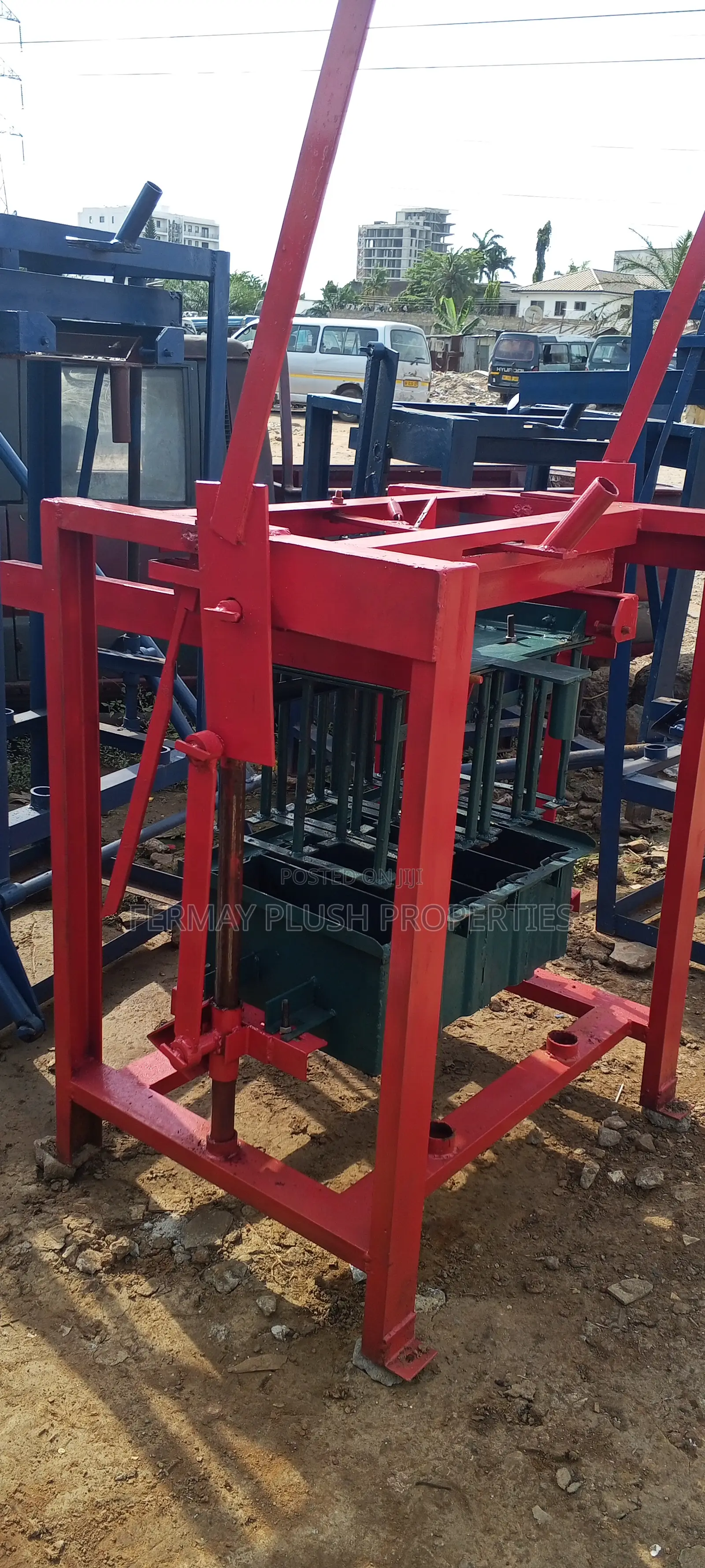Quality and Functionable Made in Ghana Block Machines