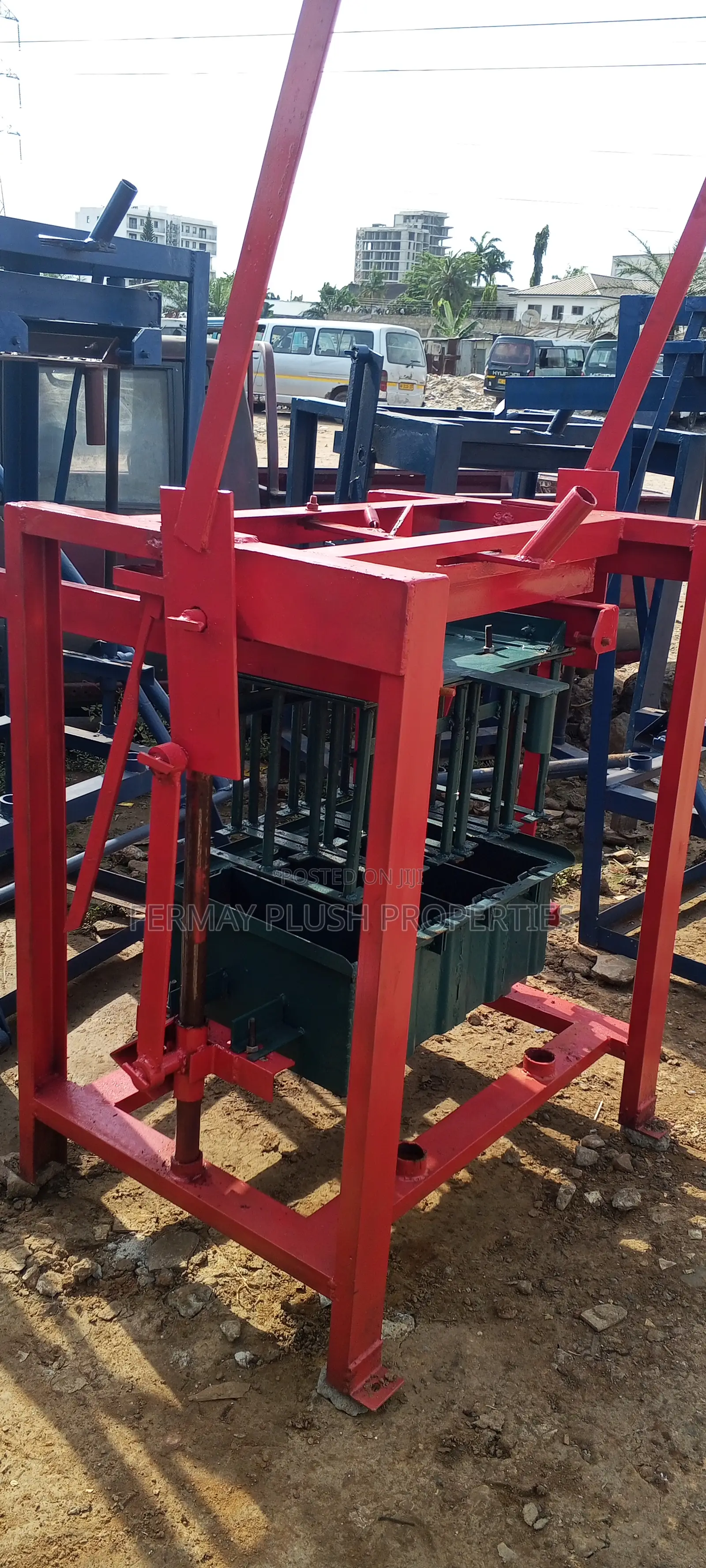Quality and Functionable Made in Ghana Block Machines