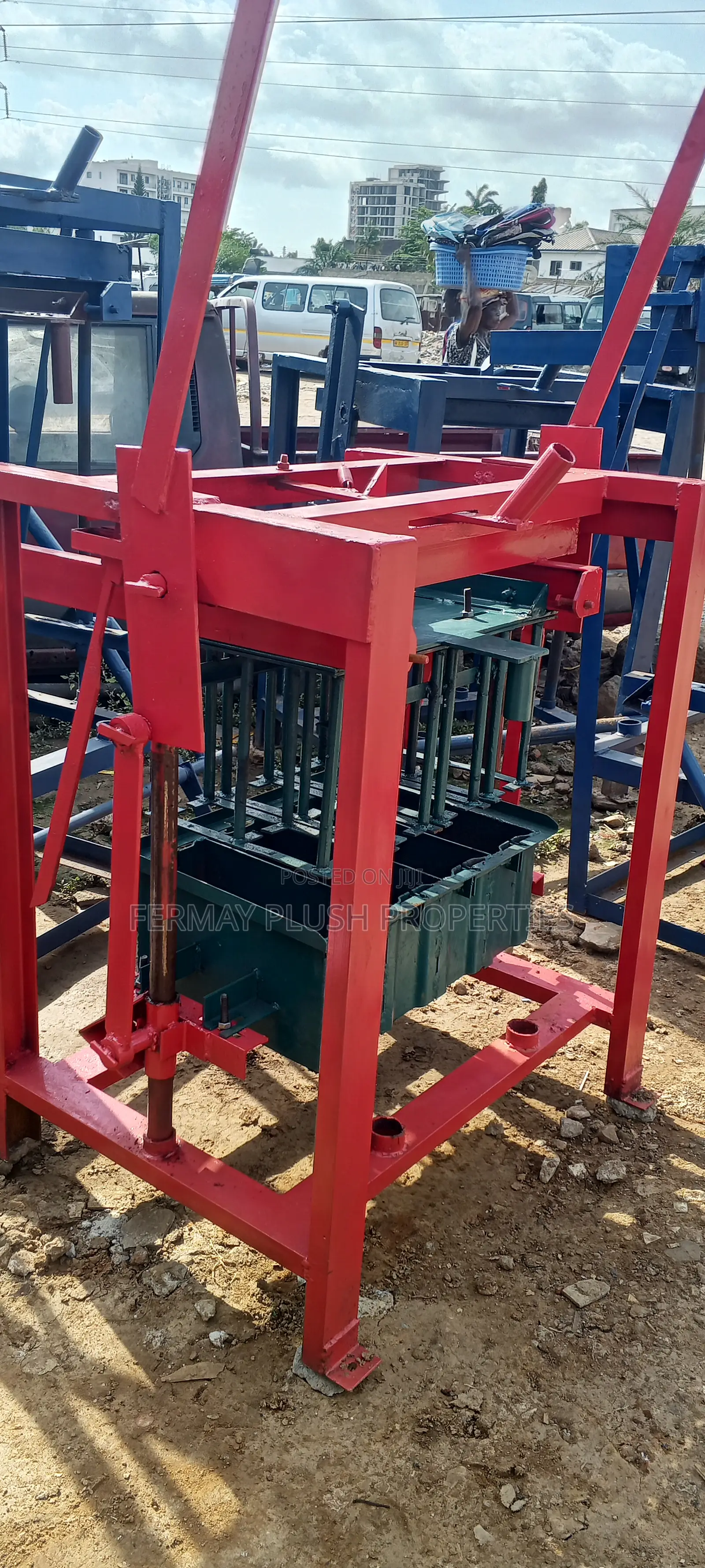 Quality and Functionable Made in Ghana Block Machines