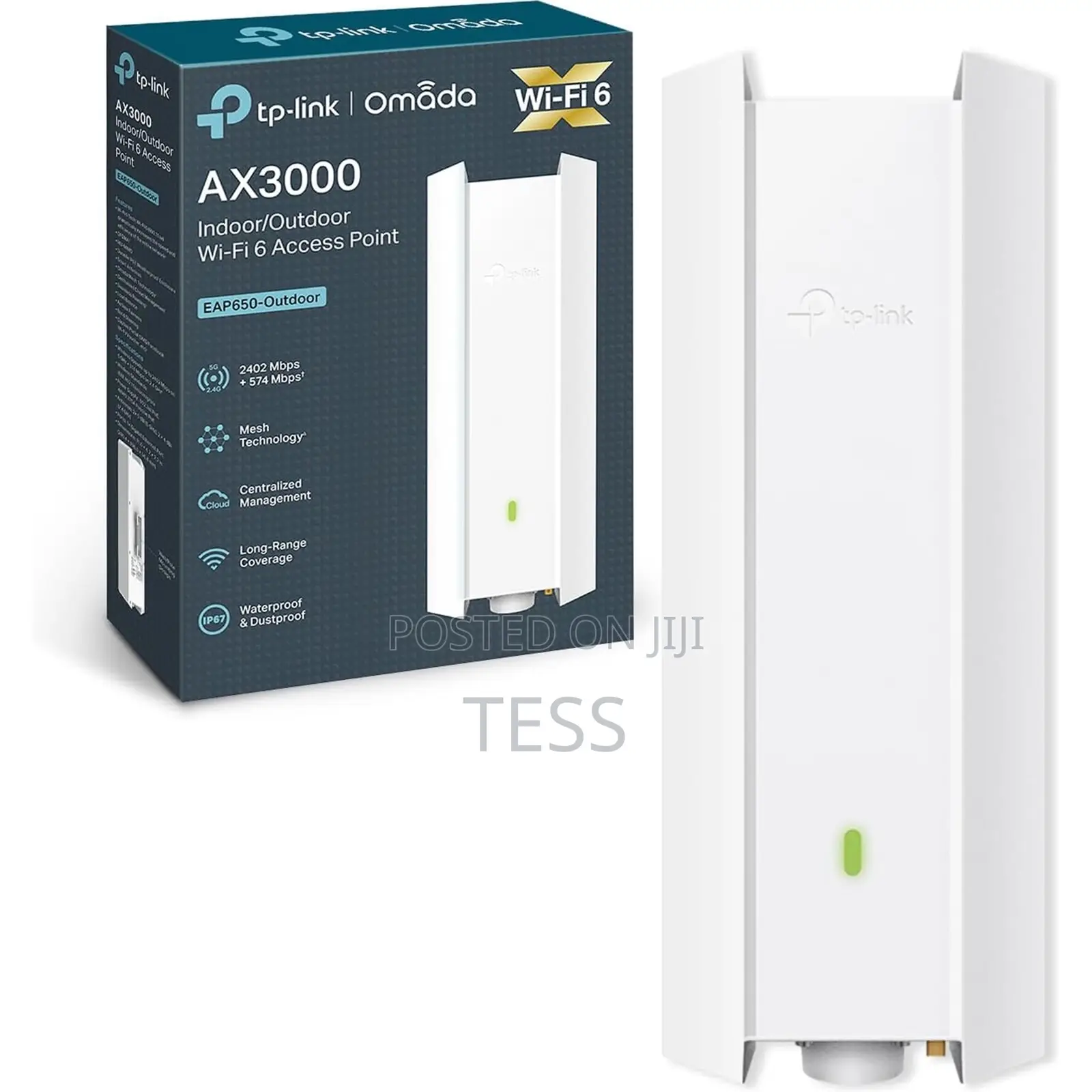 Tp-Link Omada Eap650 Outdoor Access Point Wifi6 Ax3000 Dual Band