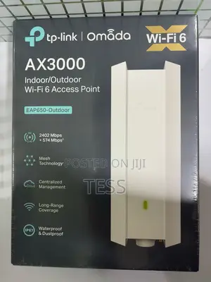 Tp-Link Omada Eap650 Outdoor Access Point Wifi6 Ax3000 Dual Band