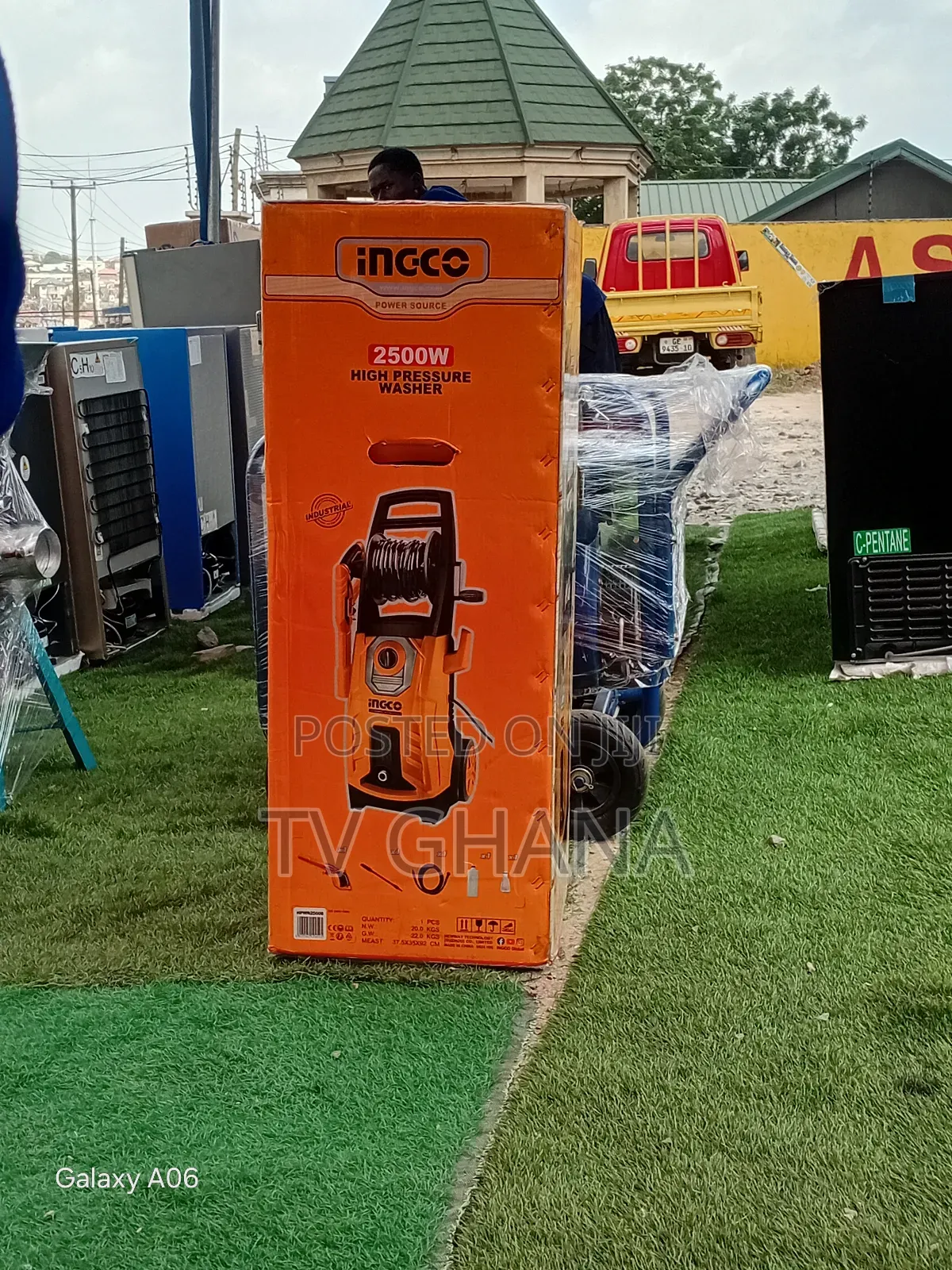 Ingco 2500w Pressure Cleaner — Perfect for Cars Home