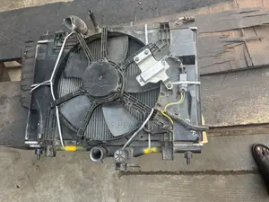 Nissan Versa 2008 2009 2010 Radiator With Fan