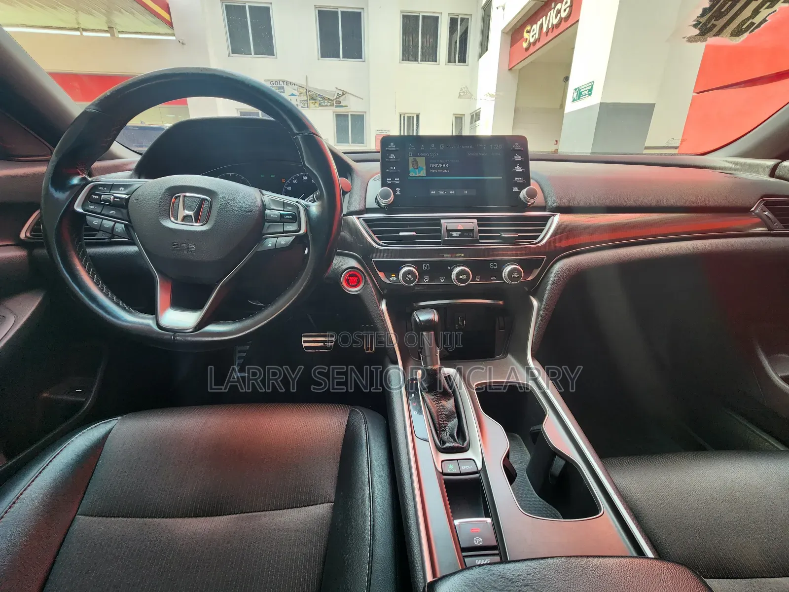 Honda Accord Sport (1.5L 4cyl Turbo CVT) 2019 Black
