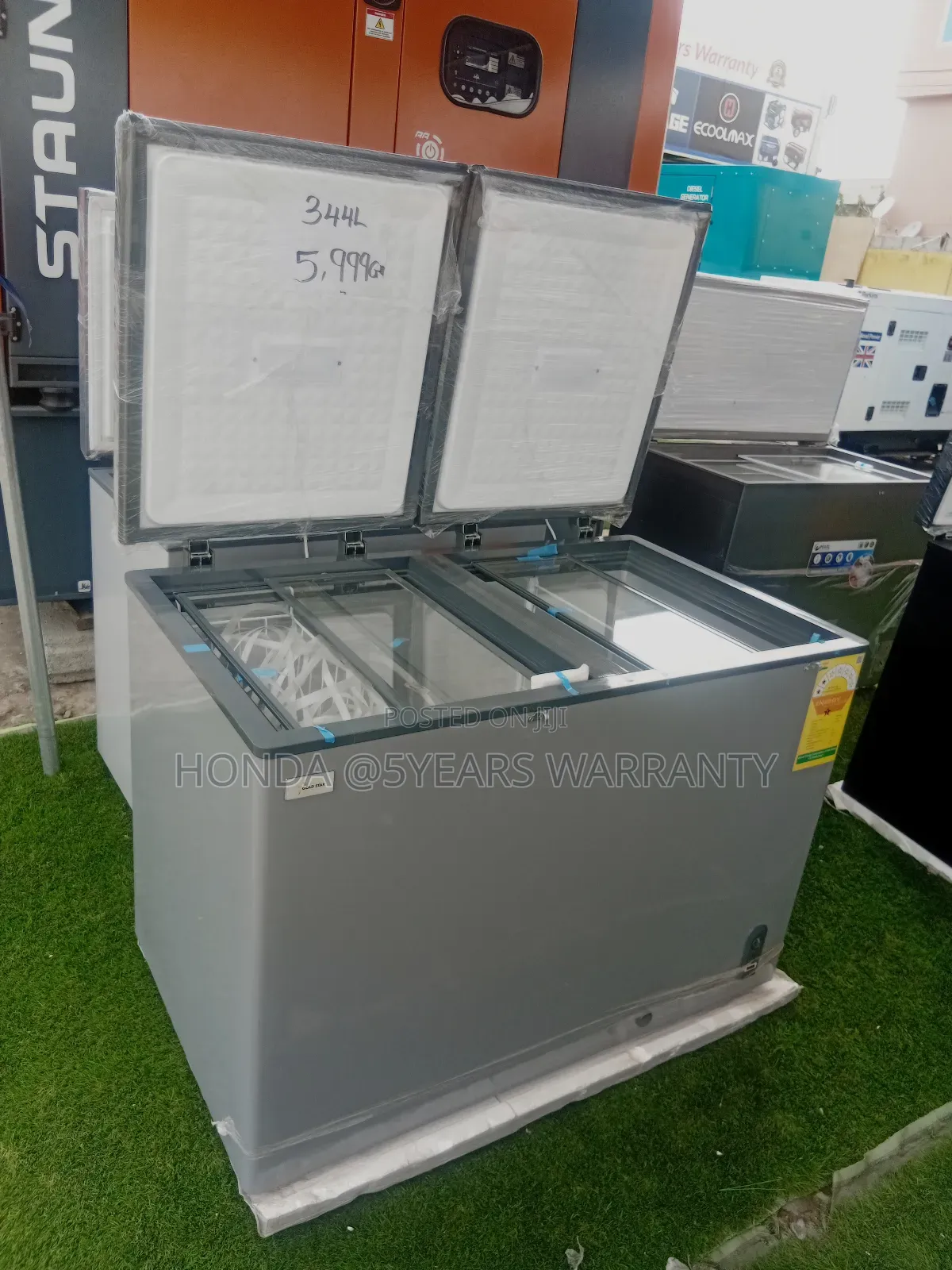 Goldstar Double Door 344l Fridge – Strong Freezing Power