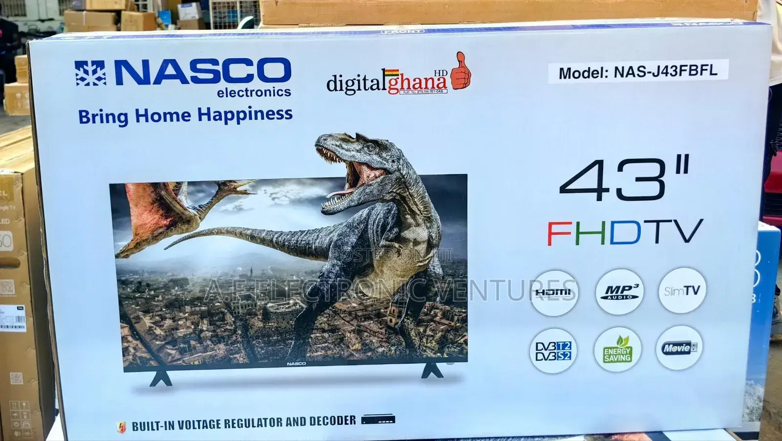 Nasco 43-Inch Smart Google Tv