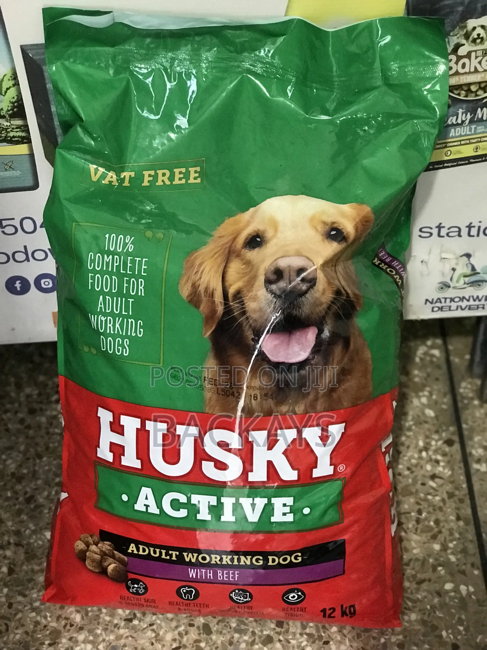Husky Active Complete Adult Dog Food 12kg