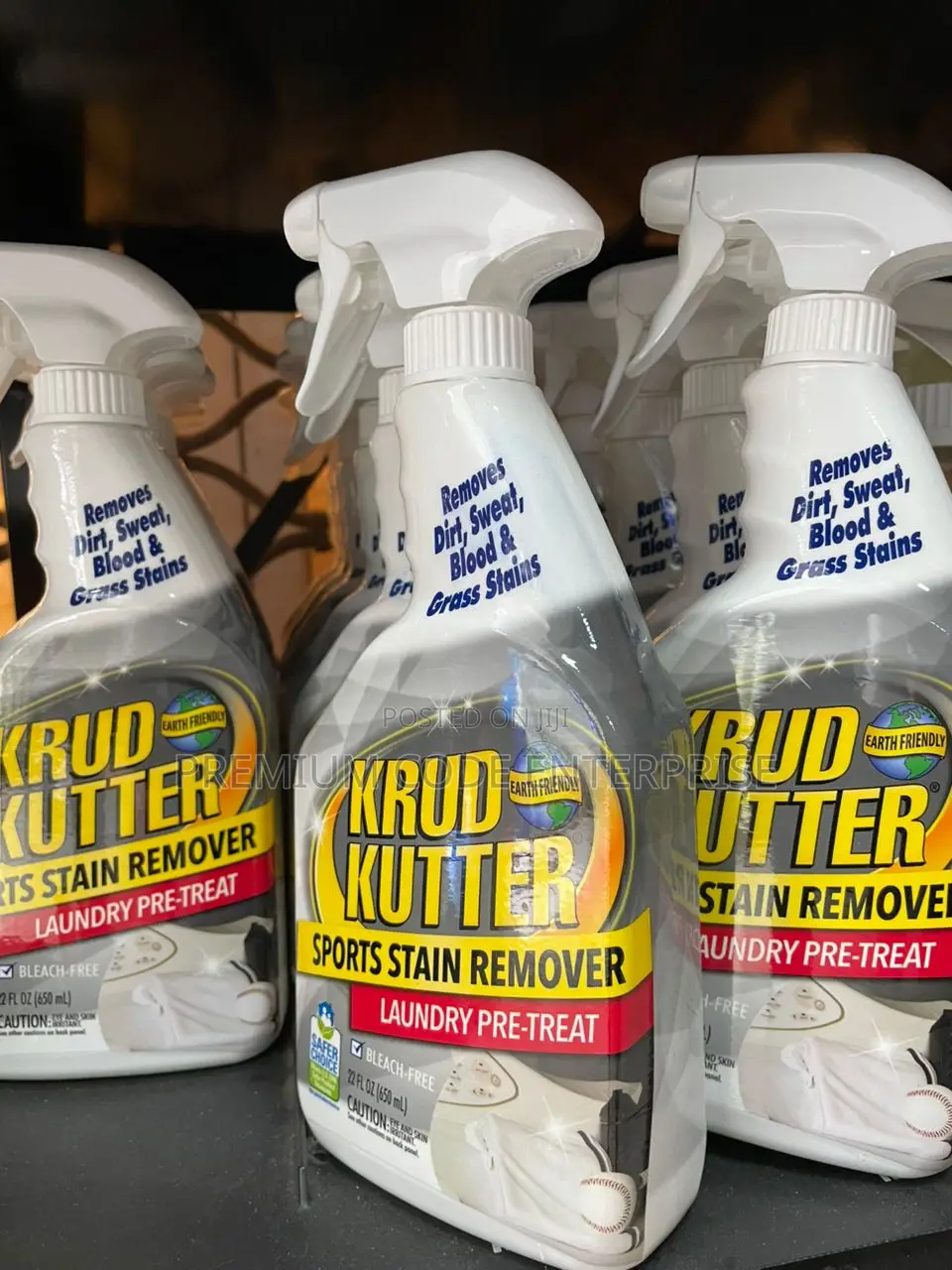 Stain Remover –No Scent Laundry Cleaner For Sweat, Odor Tough Stains