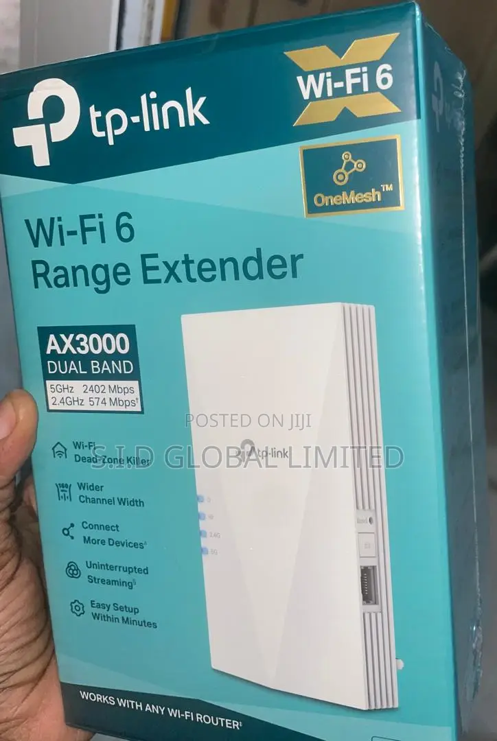 Tp-link Wifi 6 Mesh Extender- Re700x