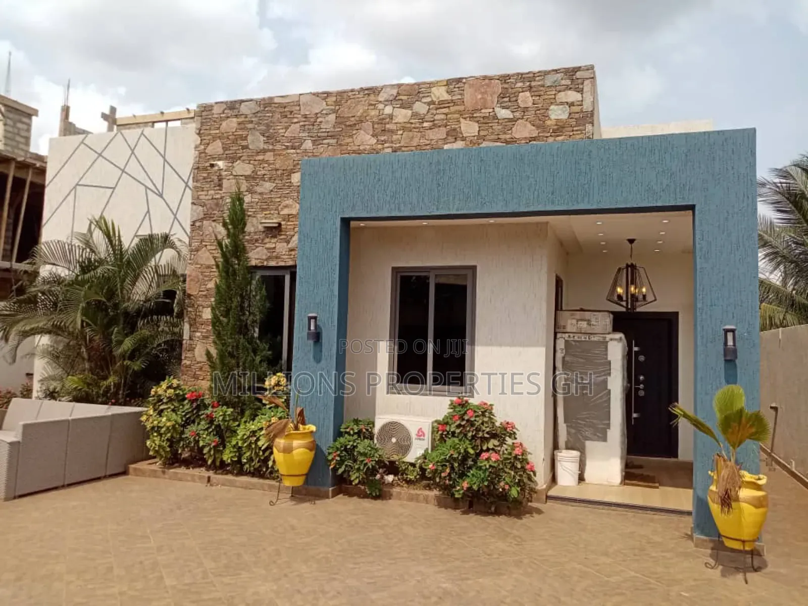 Furnished 3bdrm House in Millions Properties, Kumasi Metropolitan