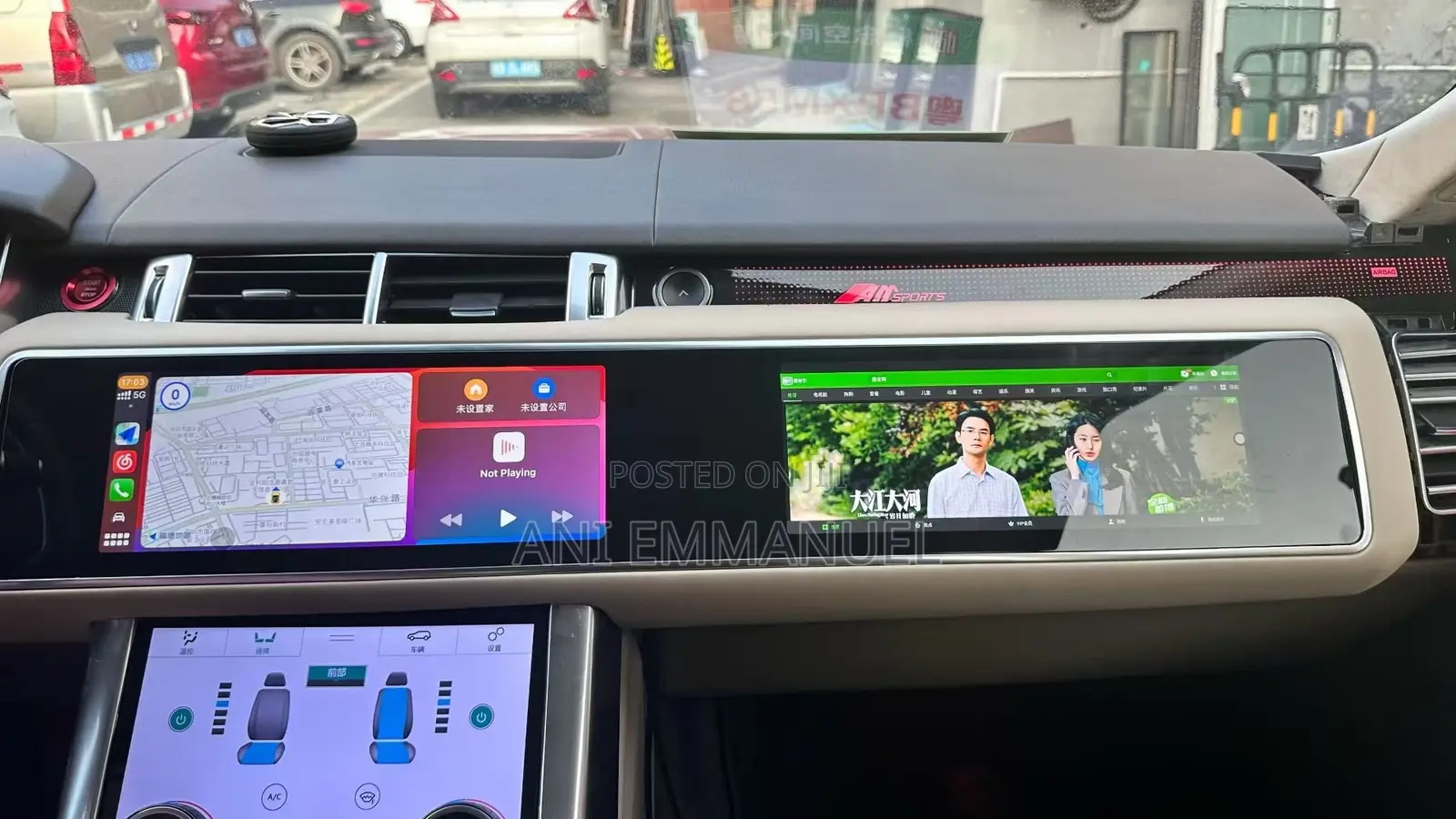 Range Rover 2015 Double Screen Android in Abossey Okai - Vehicle Parts ...