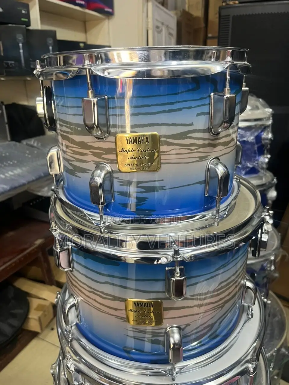Yamaha Maple Custom Drums