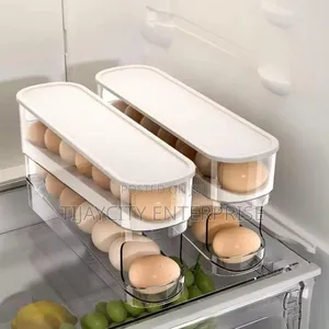 Auto Rolling Egg Organizer