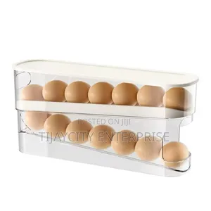 Auto Rolling Egg Organizer