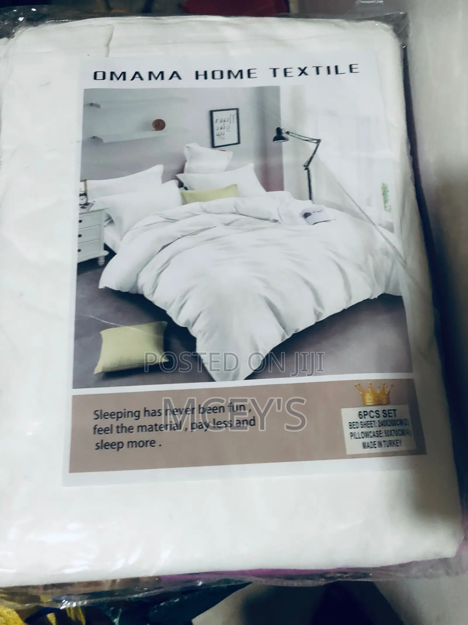 White Bedsheet (Cotton 100%)