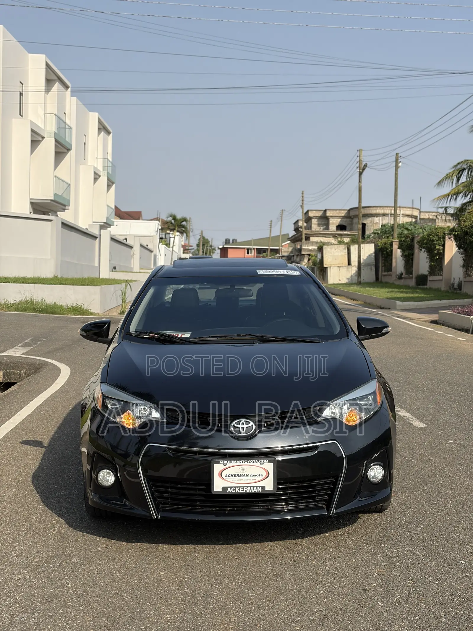 Toyota Corolla S 4dr Sedan (1.8L 4cyl CVT) 2015 Black
