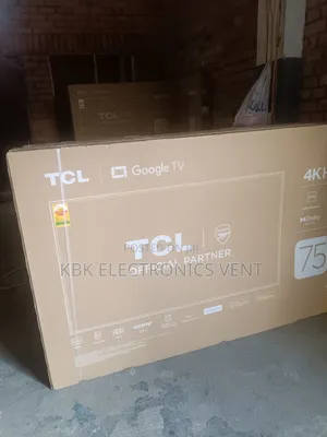 TCL 75" Smart Android HDR Uhd Led Tv