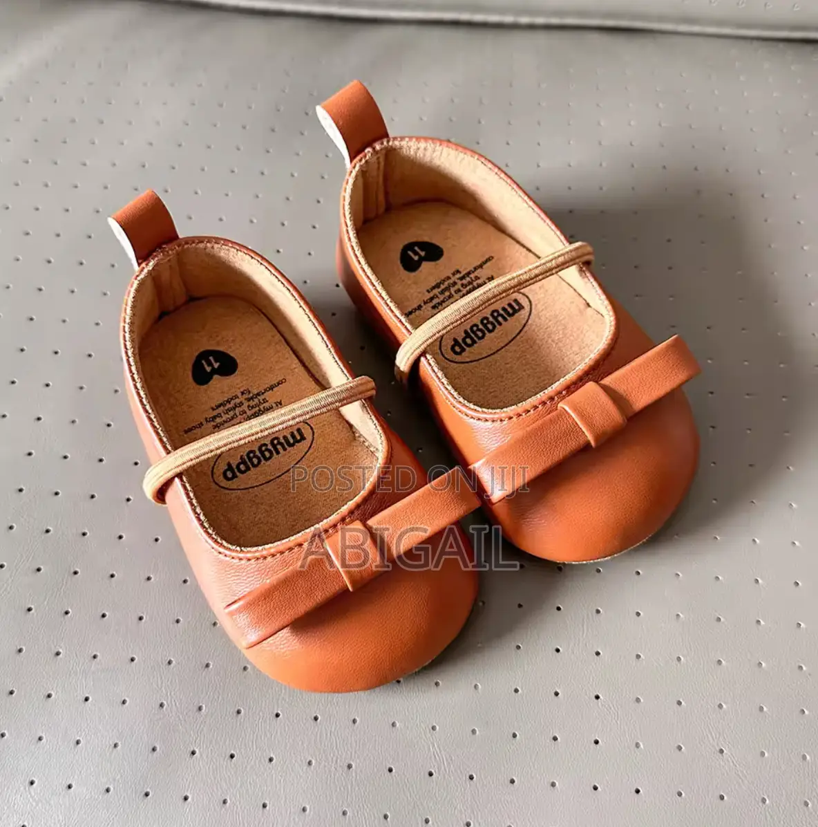 Brown Ballet Flats for Baby