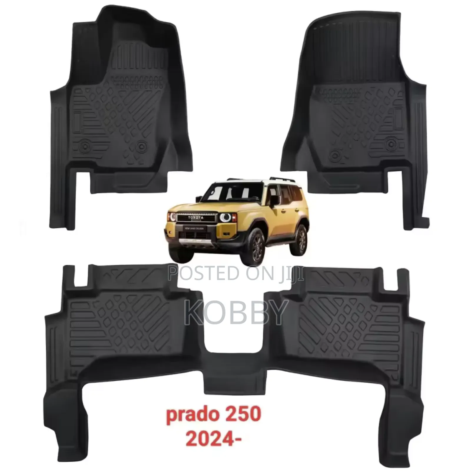 2024 2025 Toyota Prado 5d Floor Mat