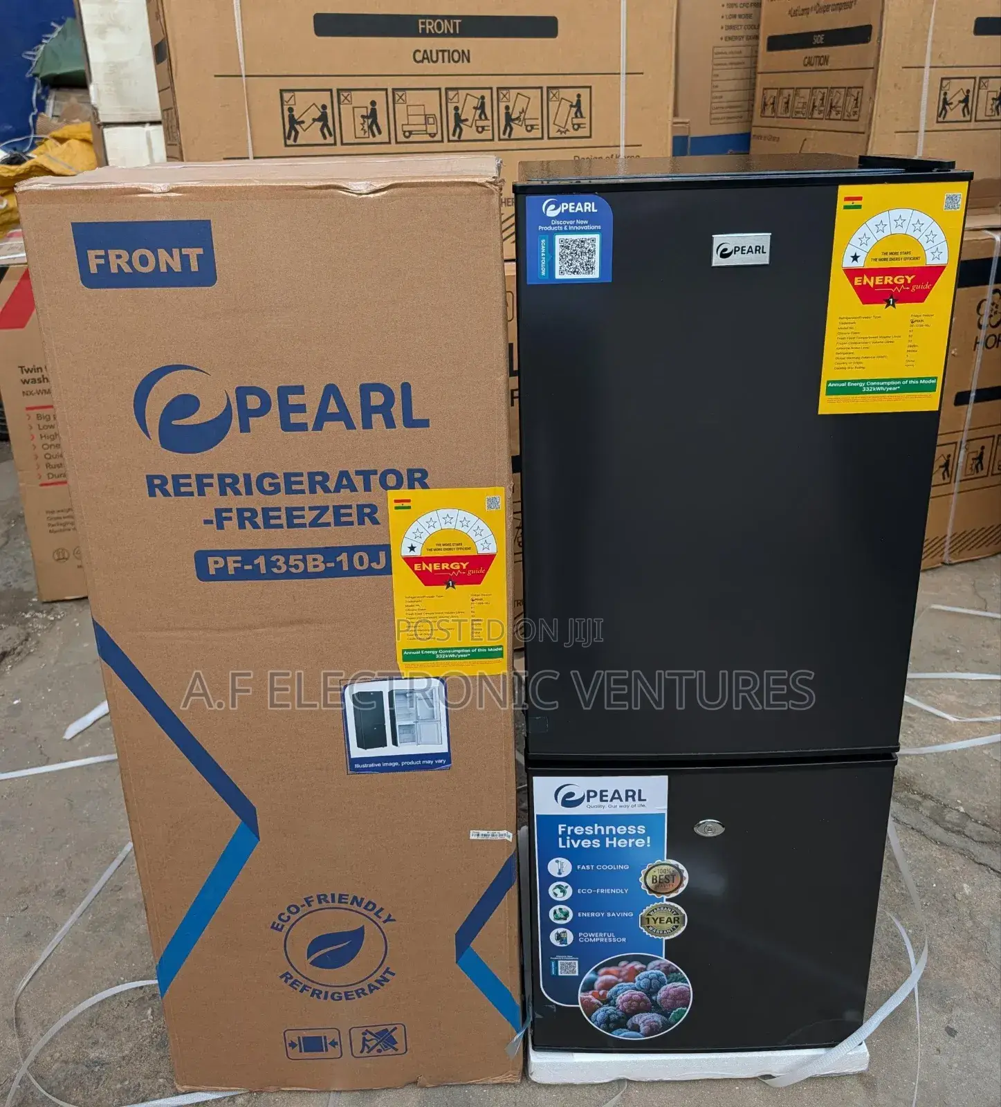 Pearl 94-Litres Refrigerator (Pf-135b-10j)
