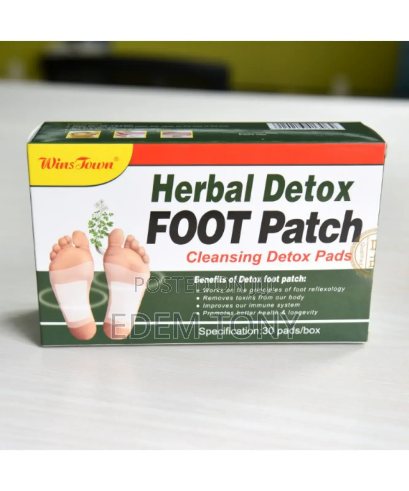 Herbal Detox Foot Patch - Cleansing Detox Pads