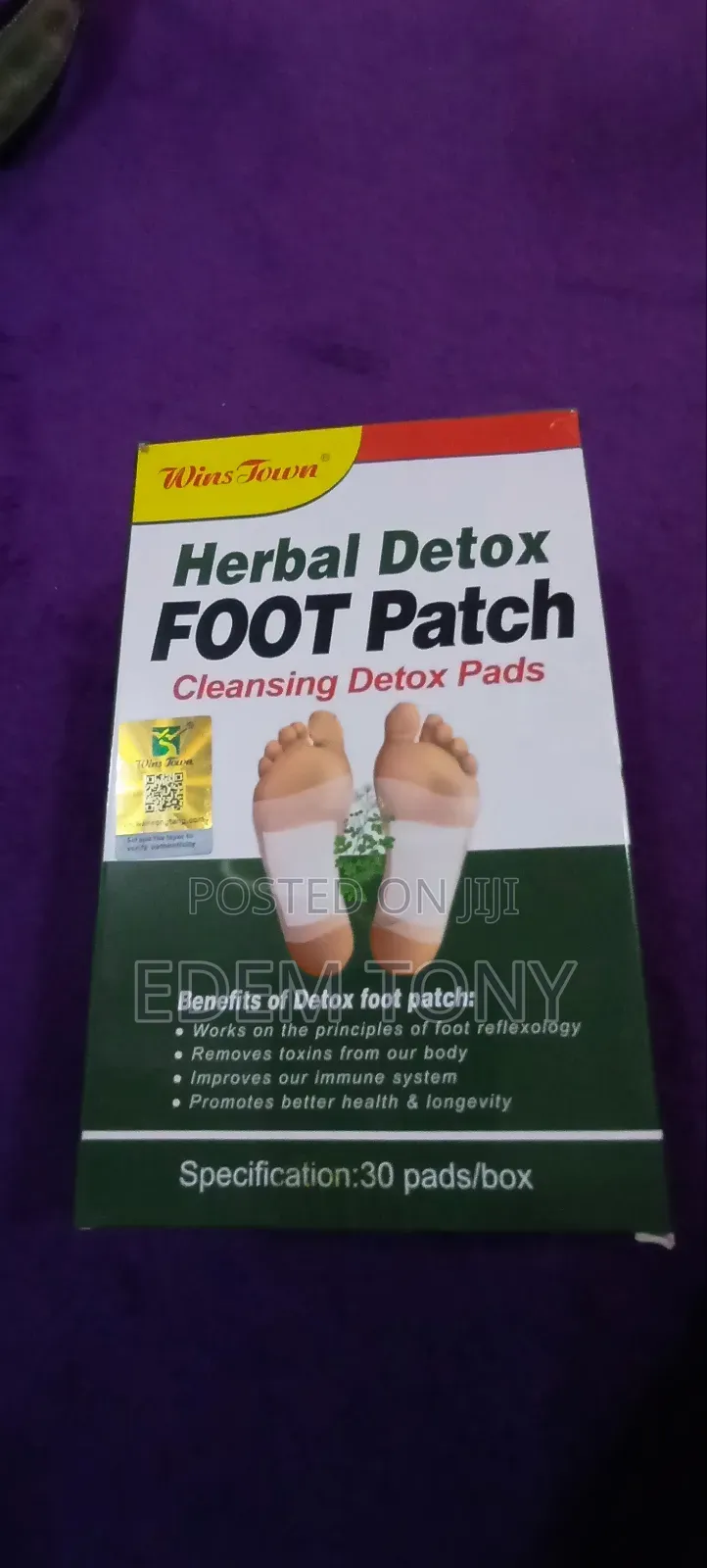 Herbal Detox Foot Patch - Cleansing Detox Pads