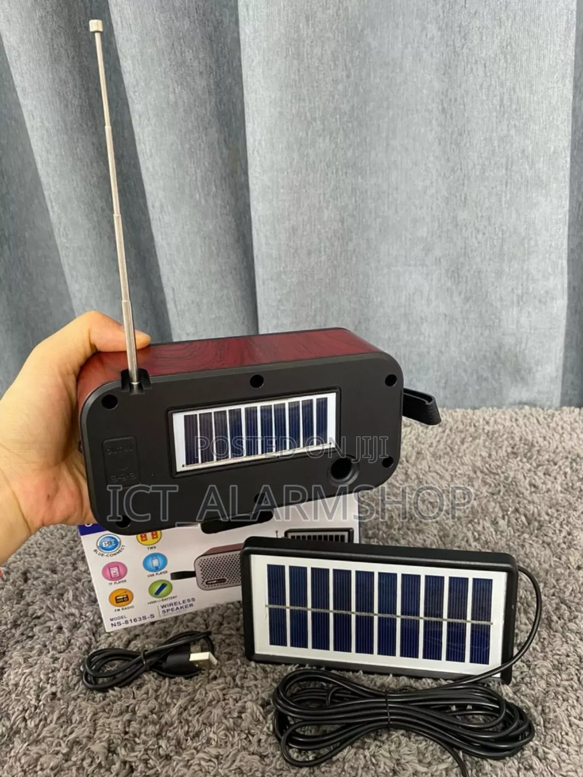 Solar Power Radio Bluetooth Player Box