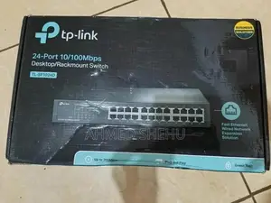 Tp-Link 24-Port Fast Ethernet Switch (Tl-Sf1024d) – Original, Durable