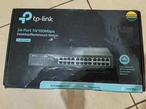 Tp-Link 24-Port Fast Ethernet Switch (Tl-Sf1024d) – Original, Durable