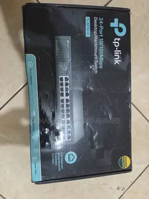 Tp-Link 24-Port Fast Ethernet Switch (Tl-Sf1024d) – Original, Durable