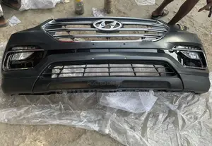 Santafe 2017 2018 Front Bumper Complete With Led Foglight