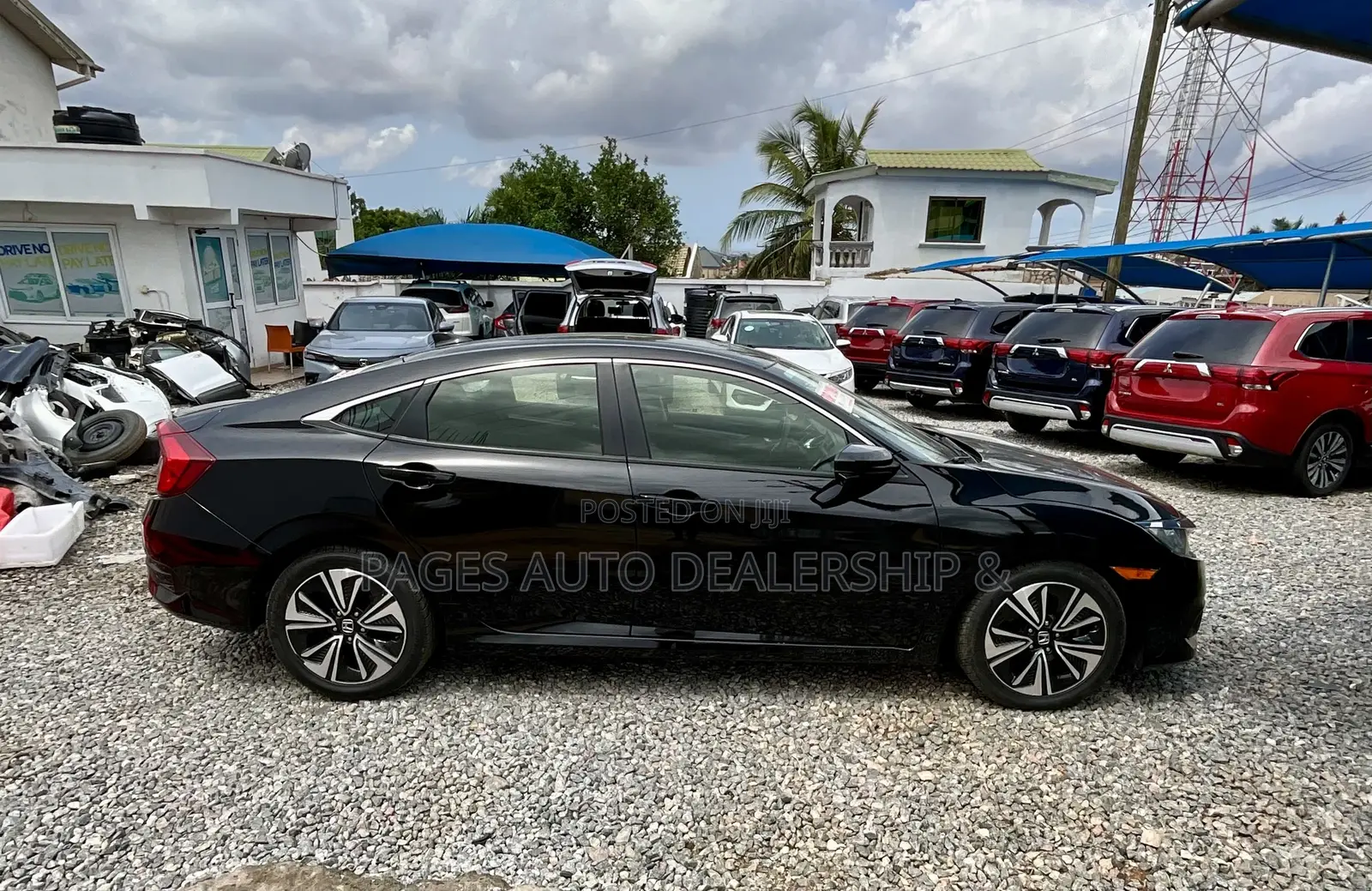 Honda Civic EX-L Sedan 2018 Black