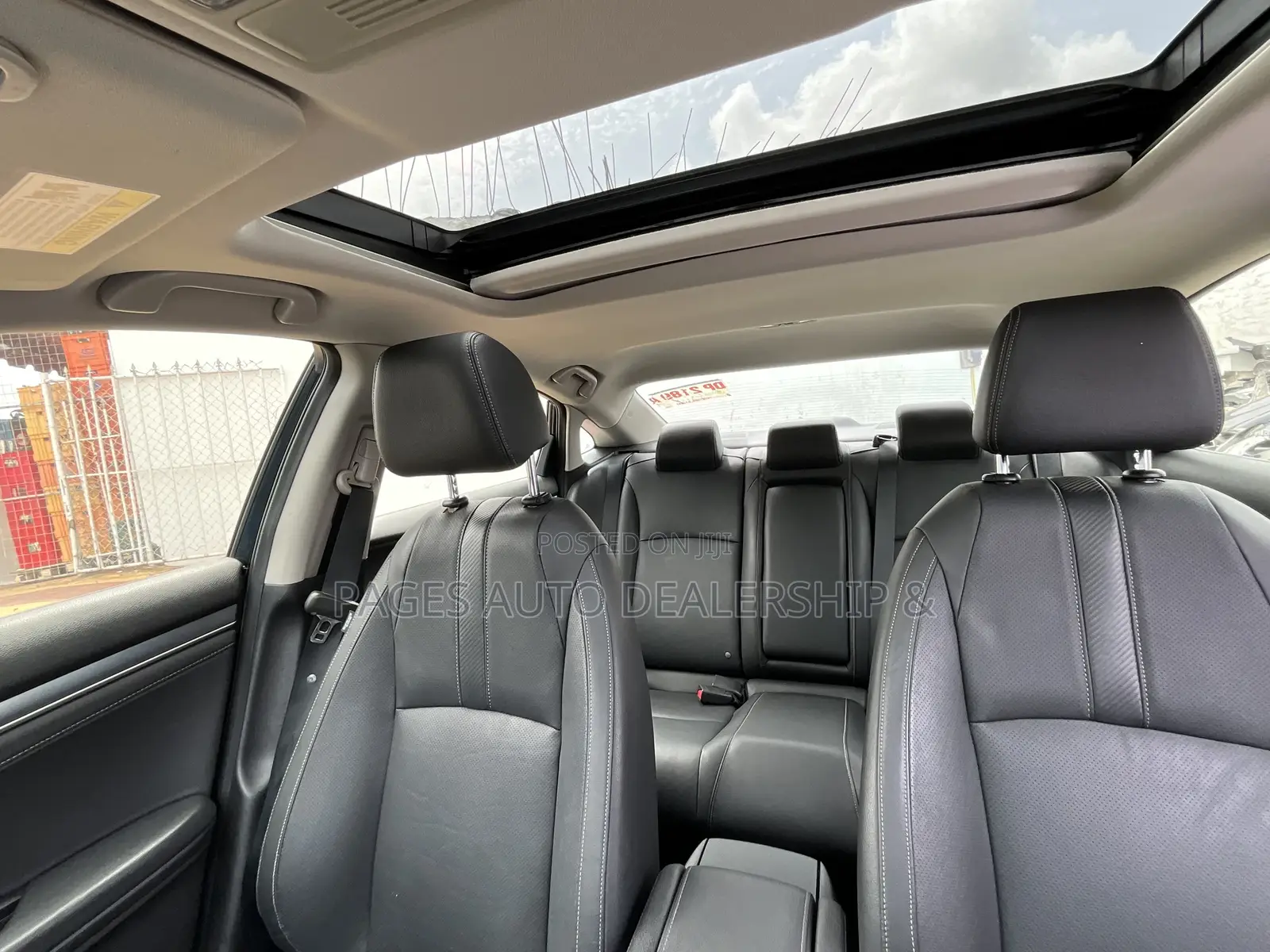 Honda Civic EX-L Sedan 2018 Black