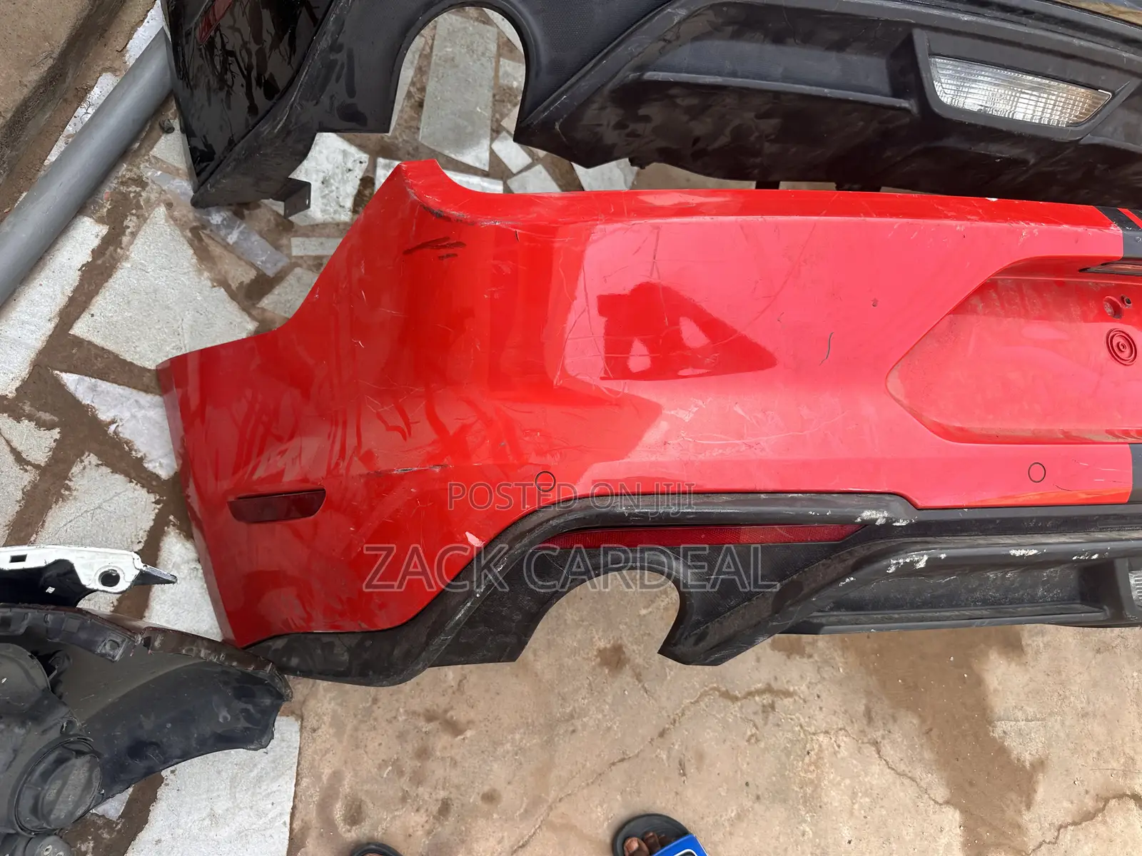 Ford Mustang 2015-2017 Home Used Back Bumper Available As Seen