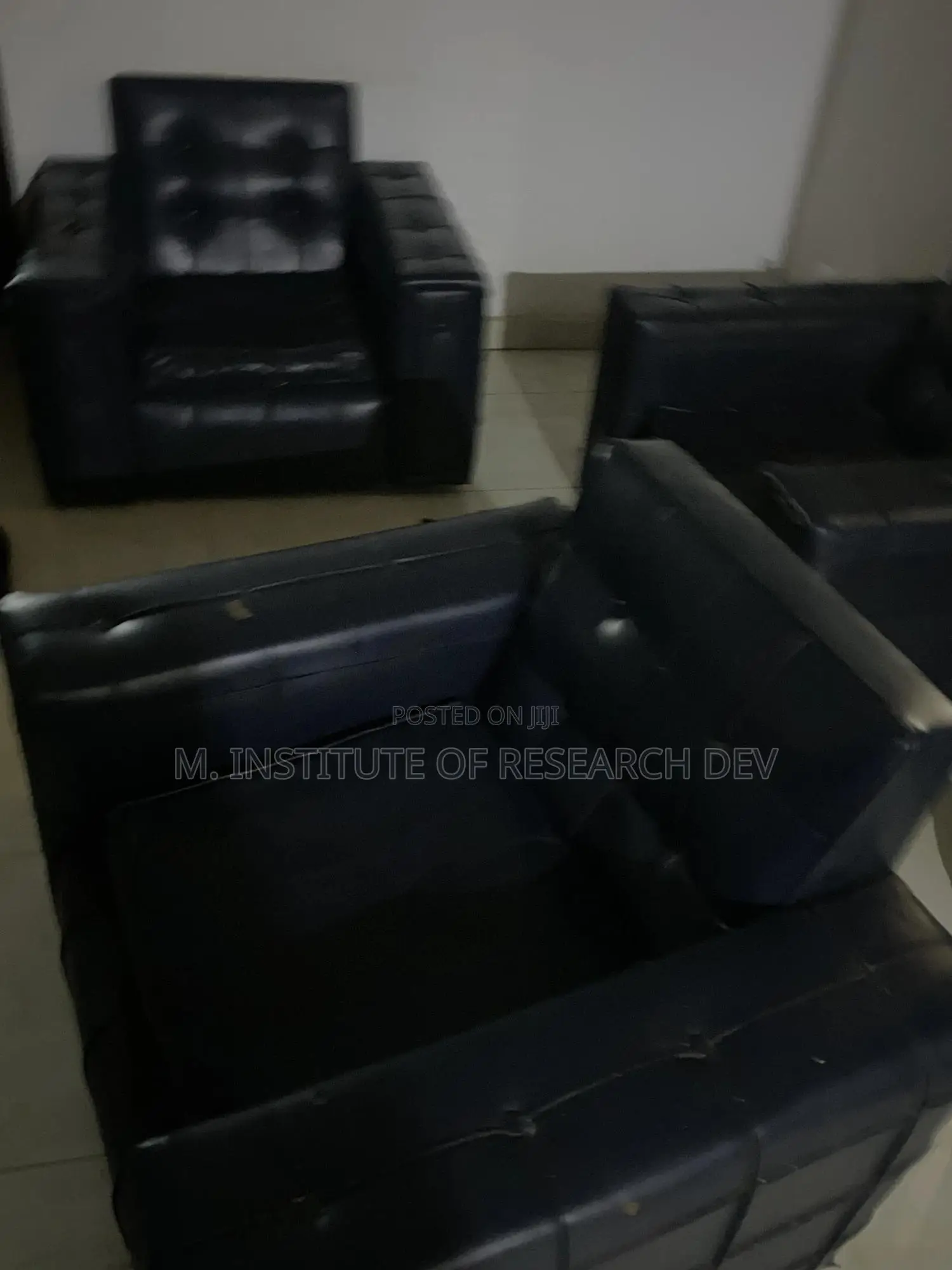 Navy Blue Sofas Big Single in One for Sale