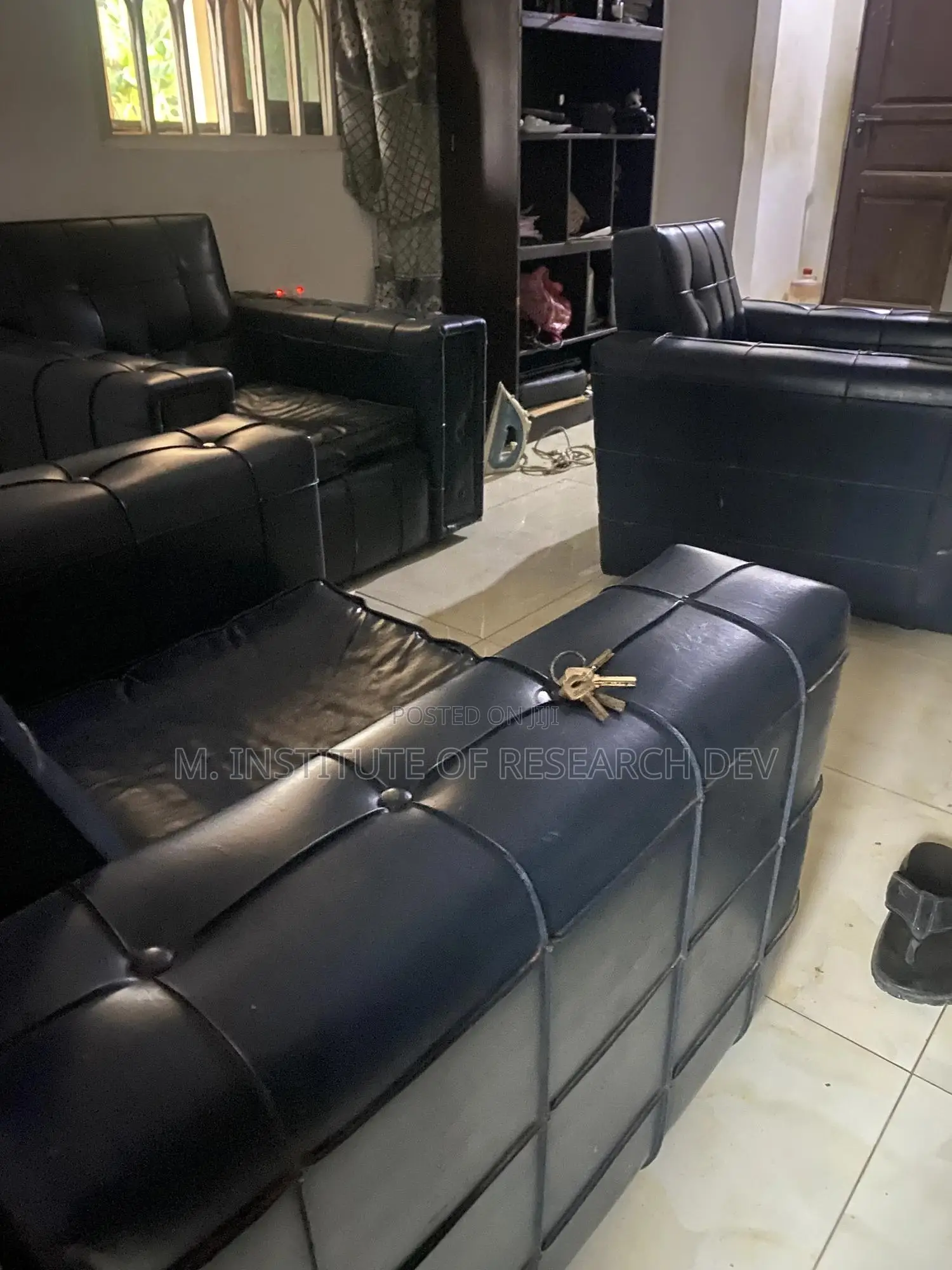 Navy Blue Sofas Big Single in One for Sale