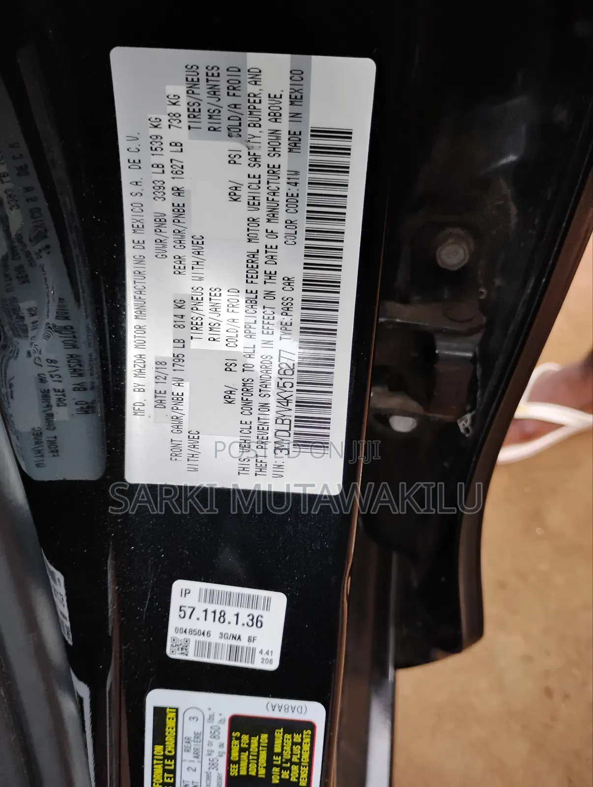 Toyota Yaris 2019 Black