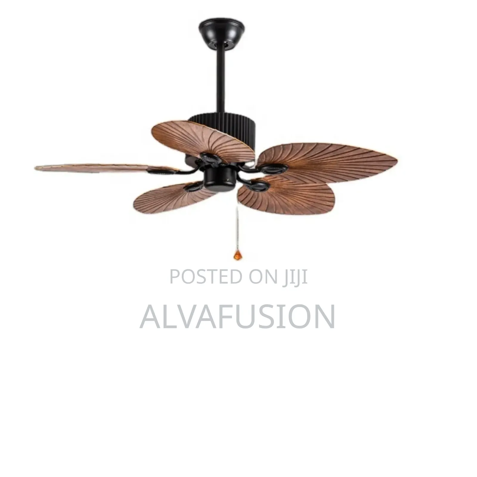 Ceiling Fan With Leaf Abs Blade With Remote Control
