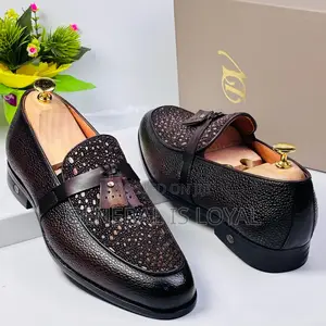 Dino Verratti Men's Coffee Leather Tassel Loafers