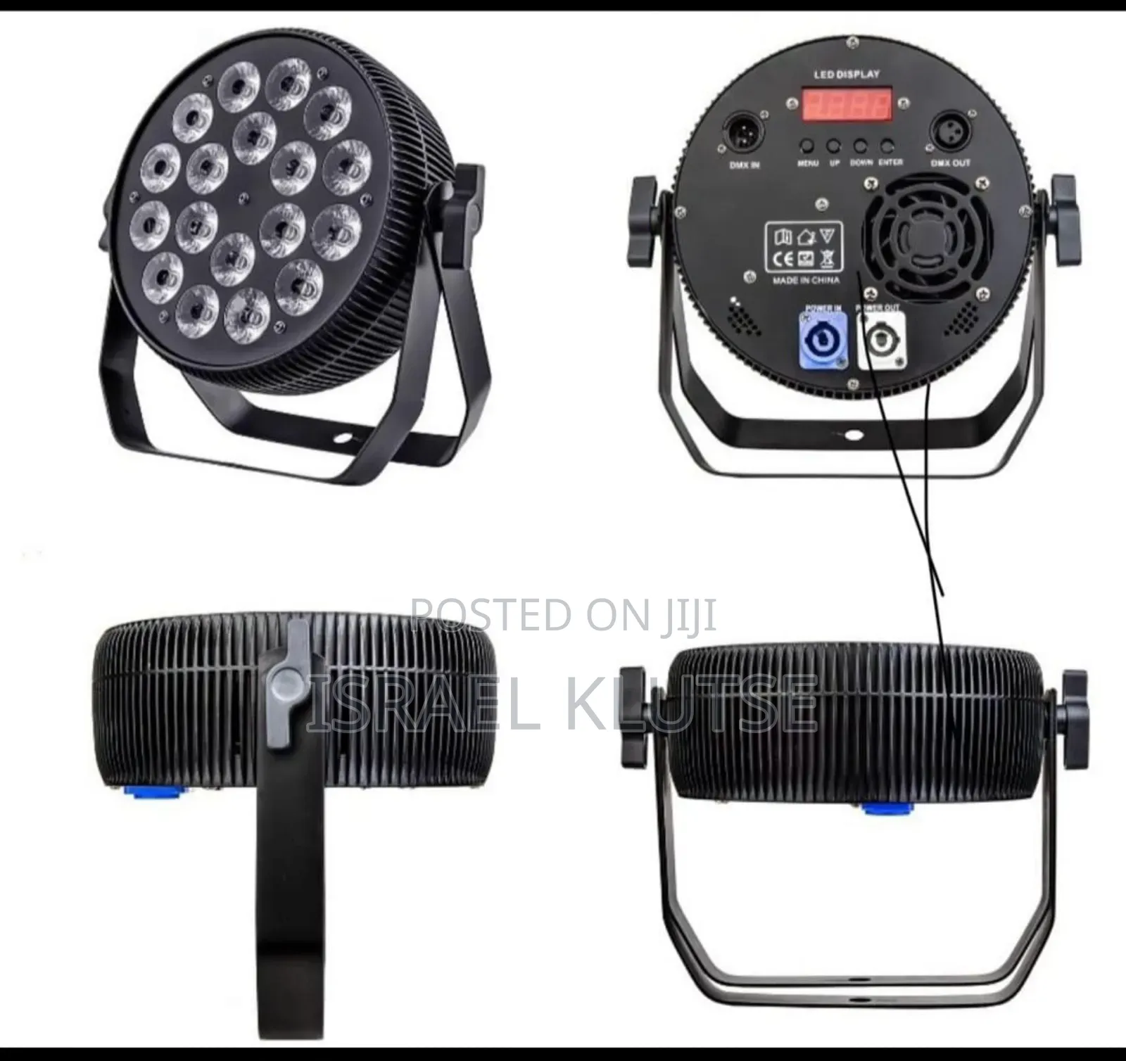 18* Flat Led Par Light 10w 4in1