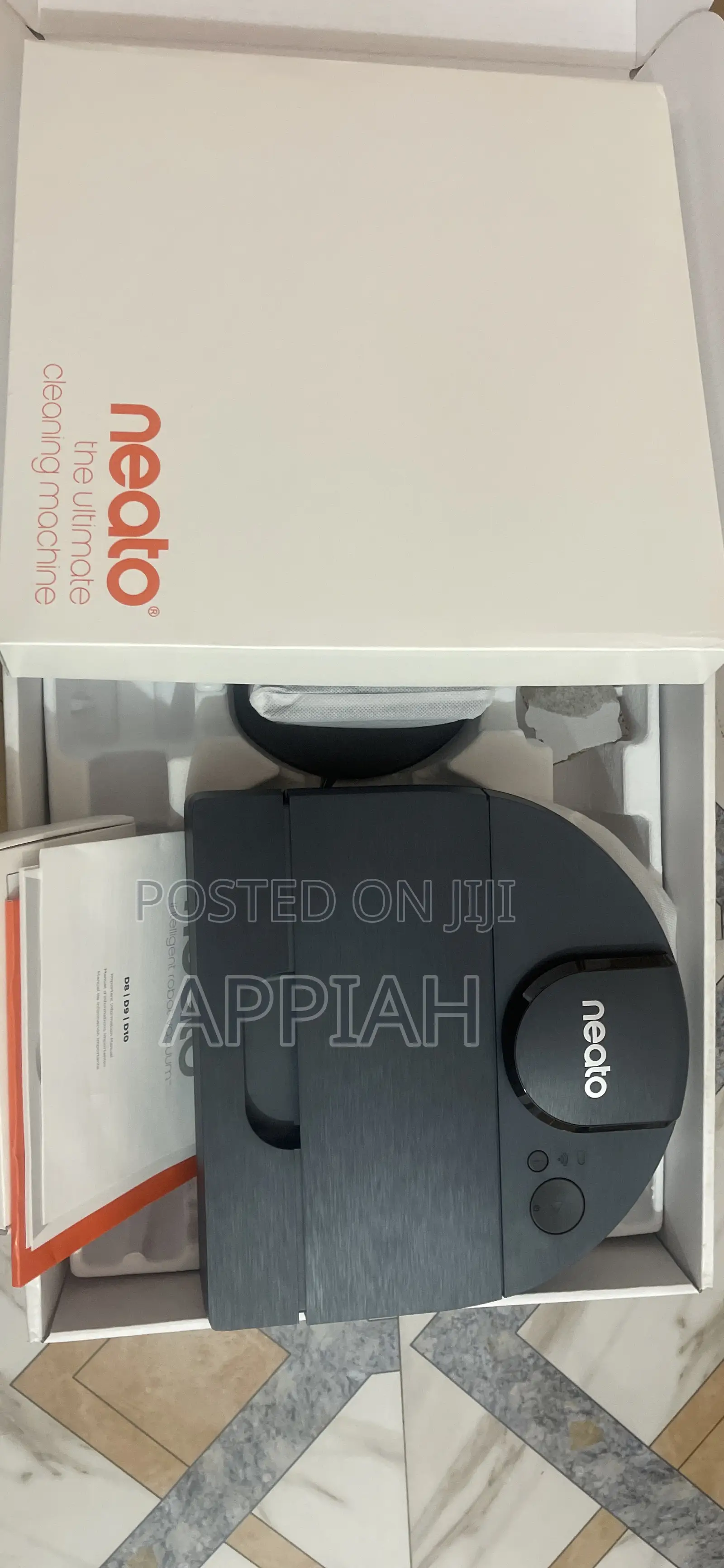 Neato D10 Intelligent Robot Vacuum Wi-Fi Connected With Lidar