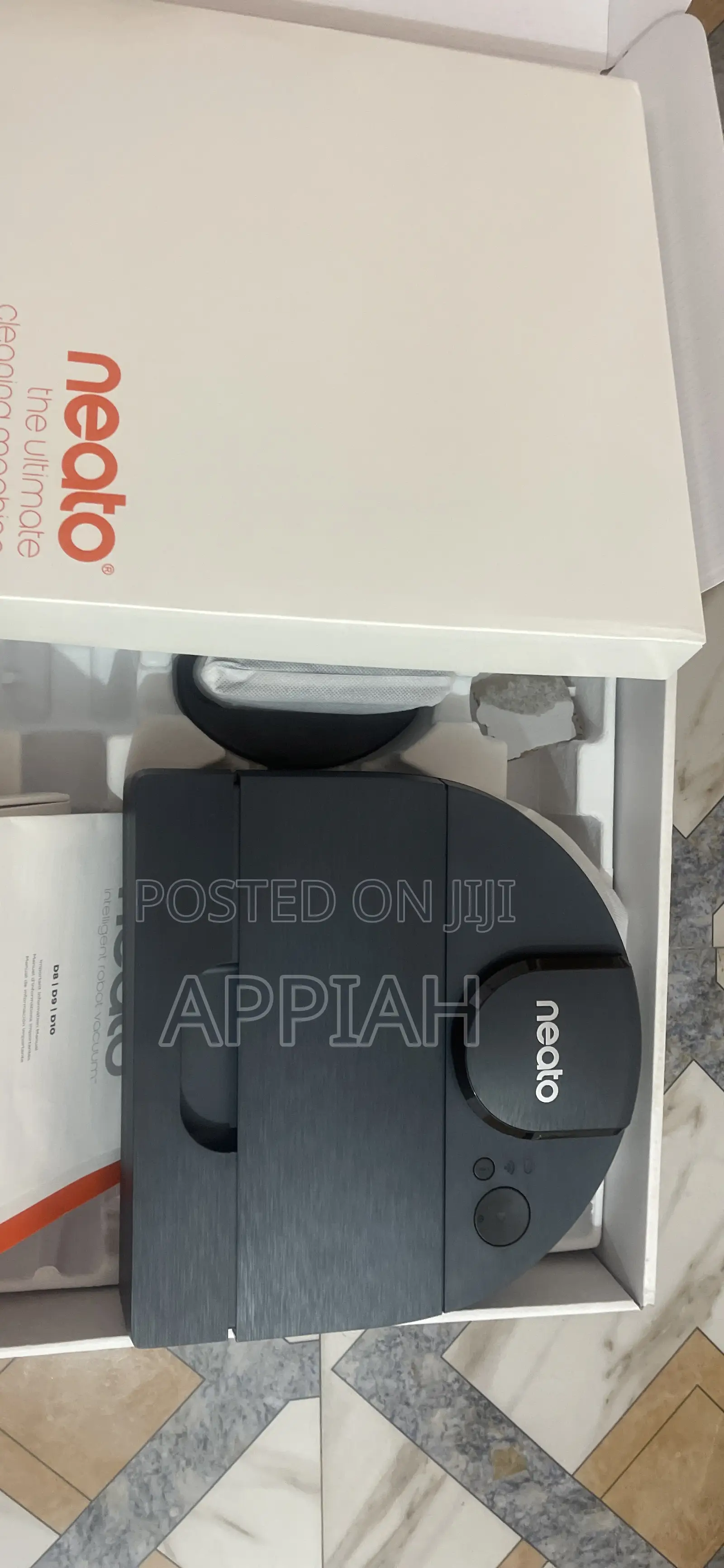 Neato D10 Intelligent Robot Vacuum Wi-Fi Connected With Lidar