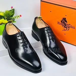 Robby Rosata Black Lace Up Dress Shoe