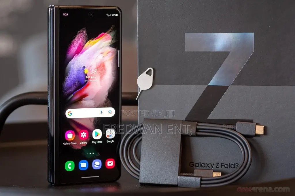 New Samsung Galaxy Z Fold 3 256 GB Gray