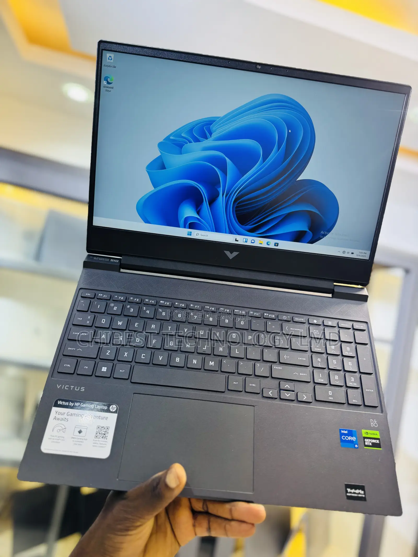 Laptop HP Victus 15 16GB Intel Core i5 SSD 512GB