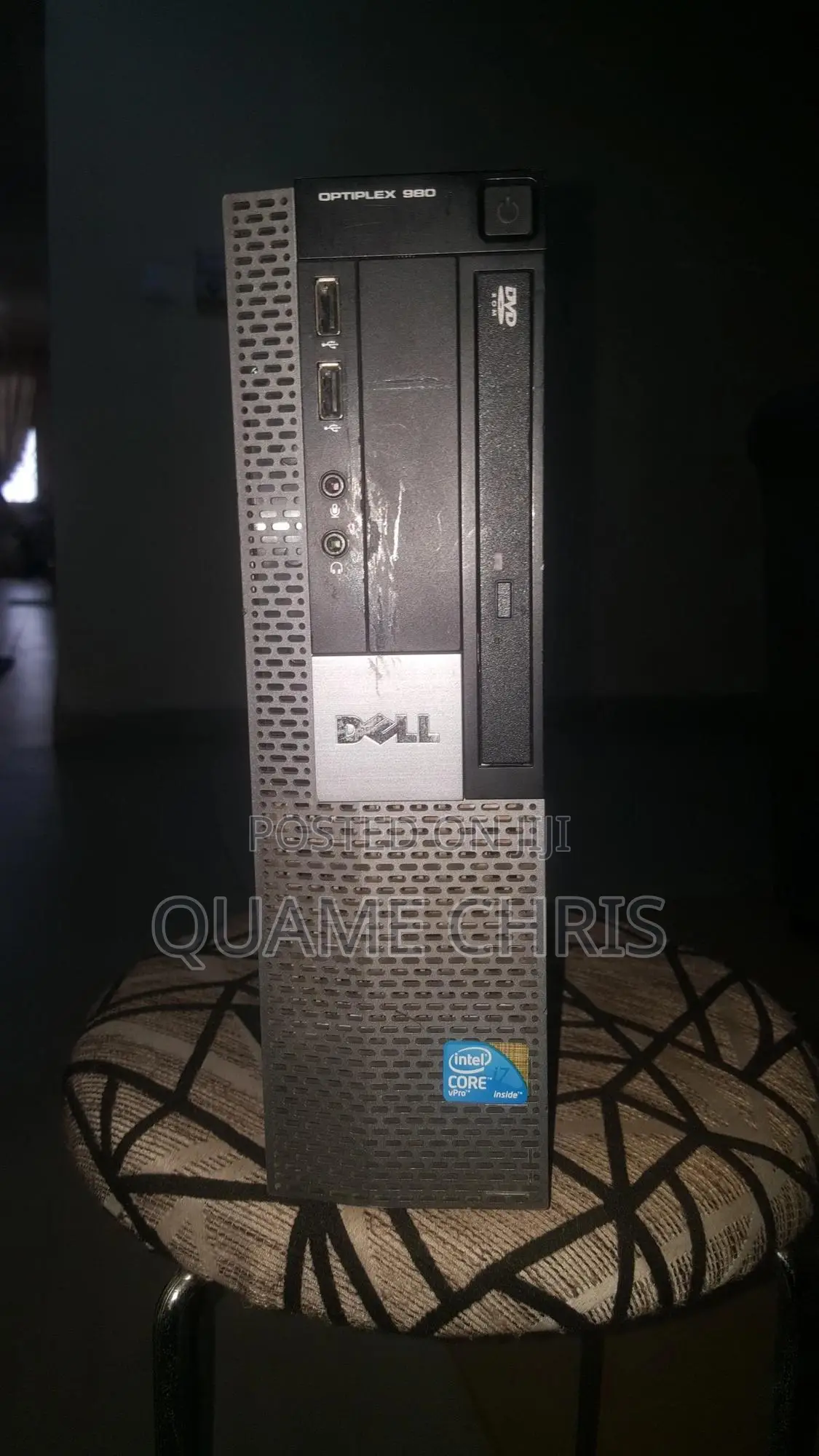 Desktop Computer Dell OptiPlex 790 8GB Intel Core I7 SSD 250GB